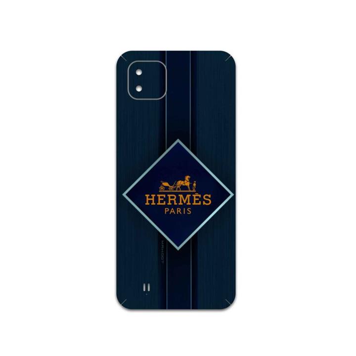 برچسب پوششی ماهوت مدل Hermes-Logo مناسب برای گوشی موبایل ریلمی C11 2021 MAHOOT Hermes-Logo Cover Sticker for Realme C11 2021